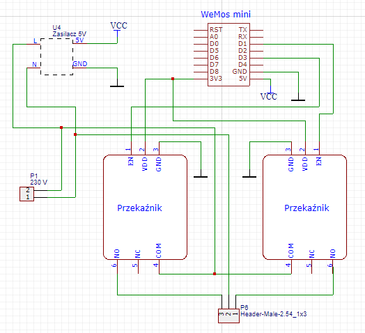 WeMos schemat WeMos schemat