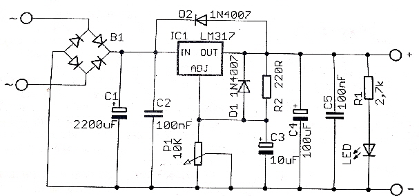 Zasil_LM317 Zasil_LM317